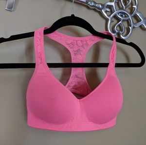 [Victoria's Secret] Sport Bra, Coral Pink, Small